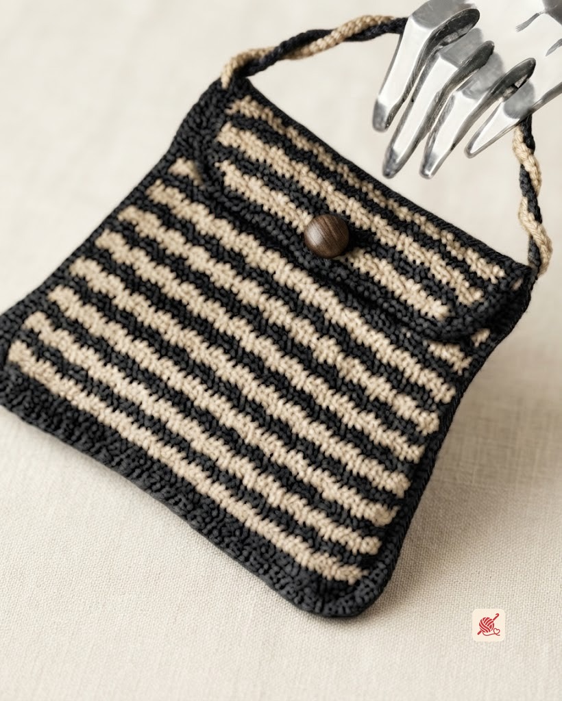 Crocheted Handbag Pattern #1513