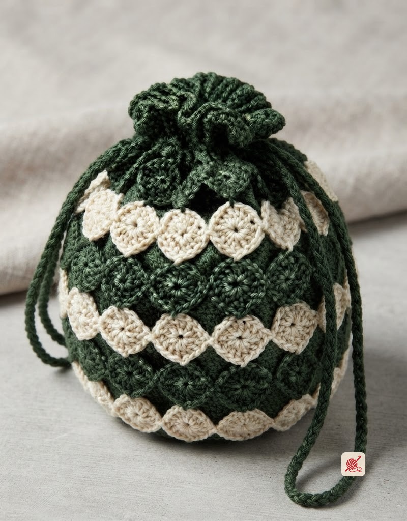 Lazy Daisy Bag crochet pattern