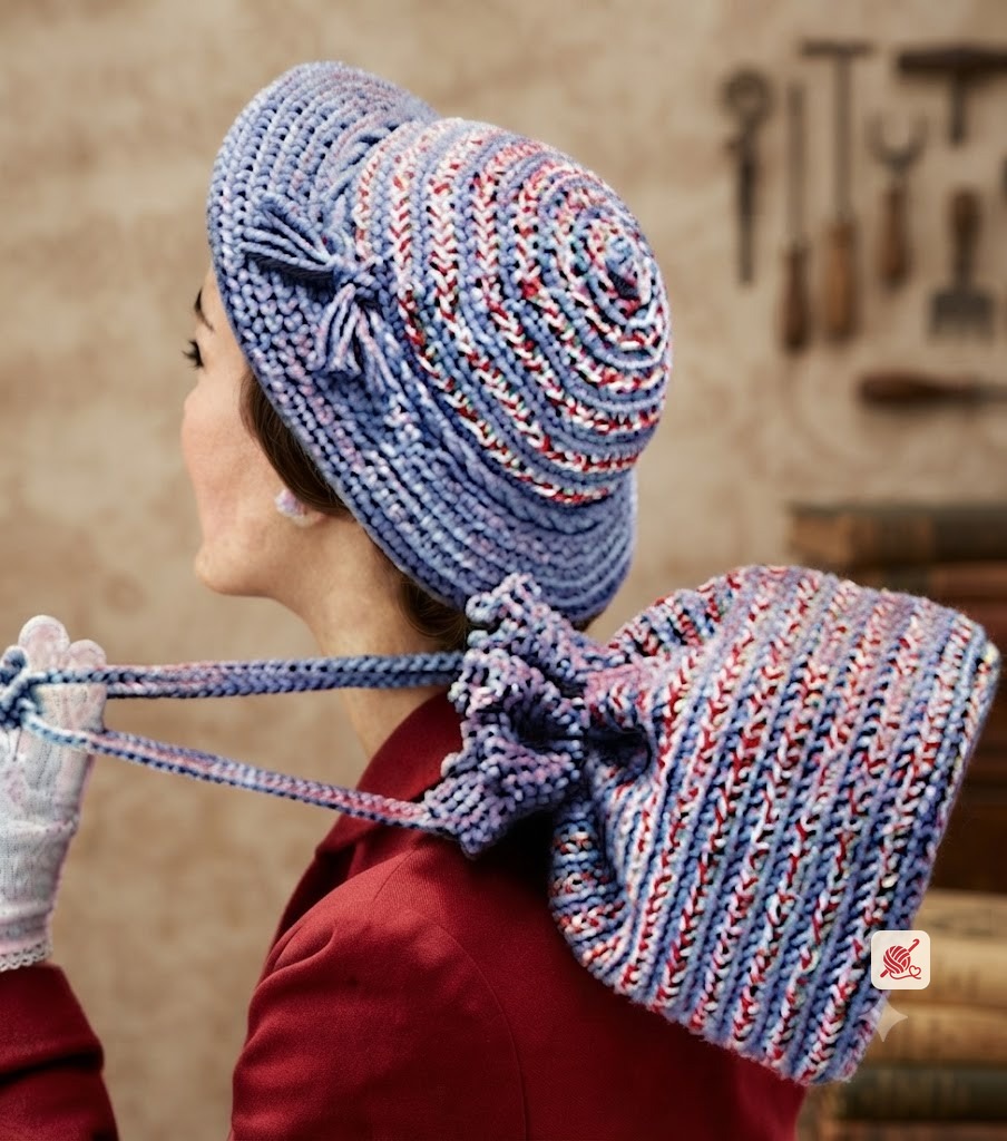 New Hat & Bag Look crochet pattern