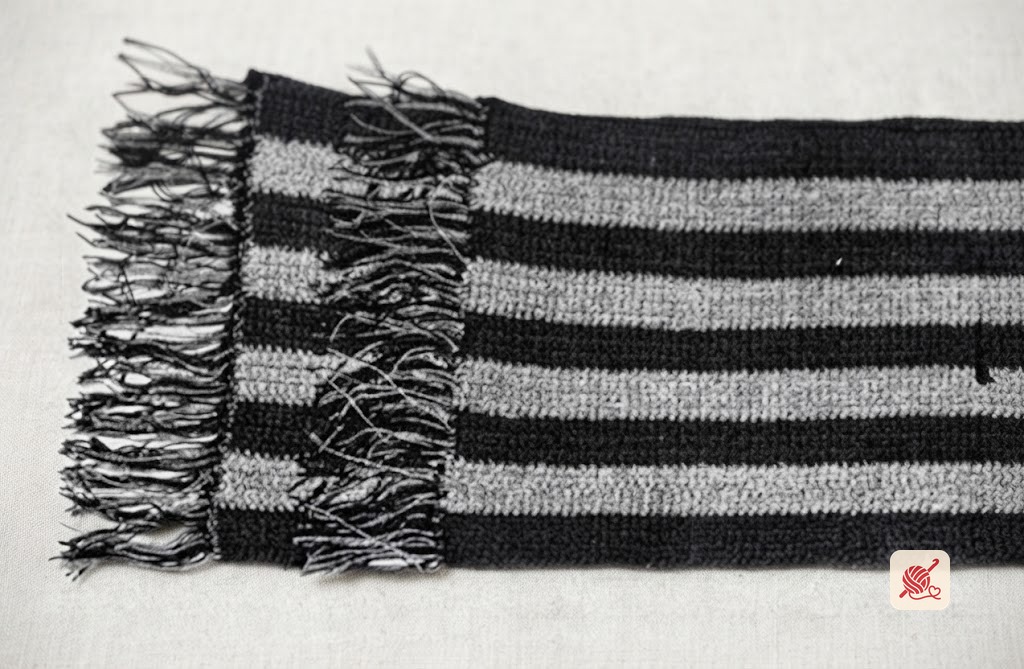 Crocheted Scarf Pattern #3724