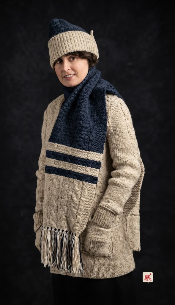 Scarf Pattern (Woolco Germantown Zephyr)