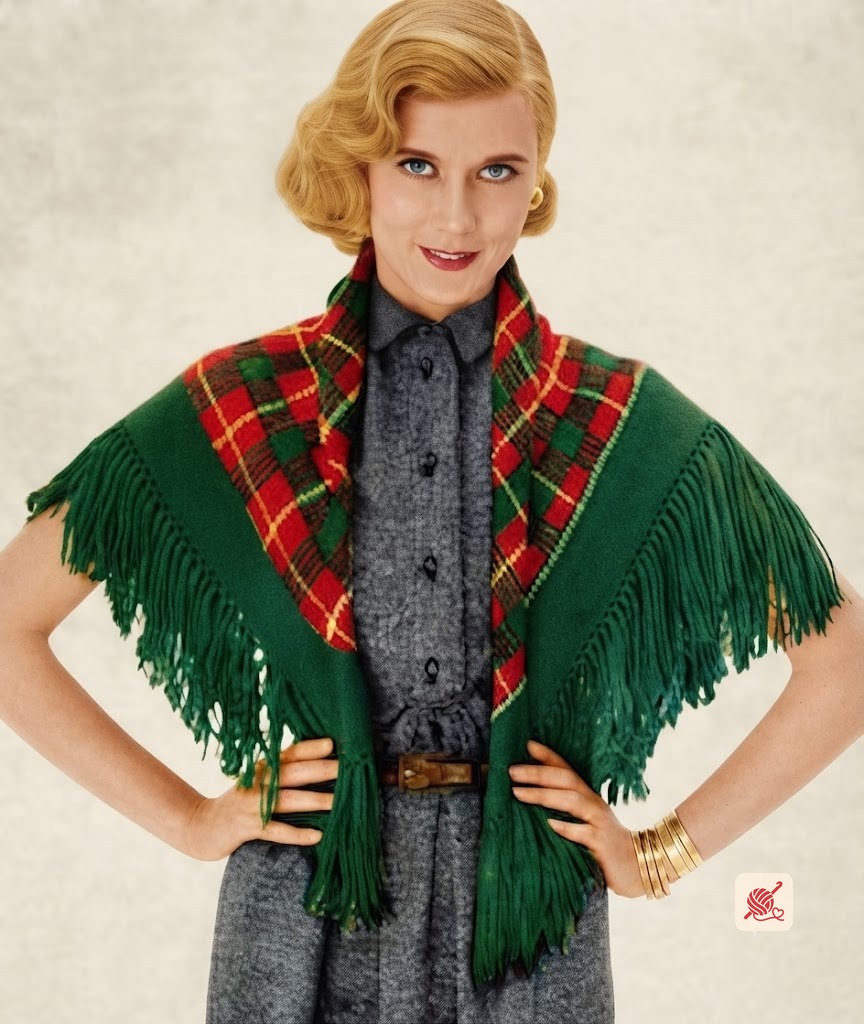 Campus Queen Shawl crochet pattern