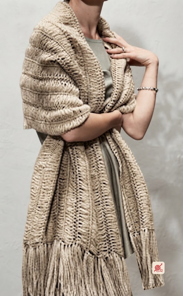 Hairpin Lace Stole Pattern