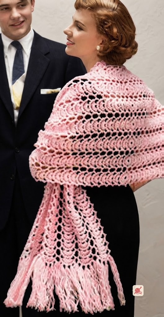 Lyric Shawl crochet pattern