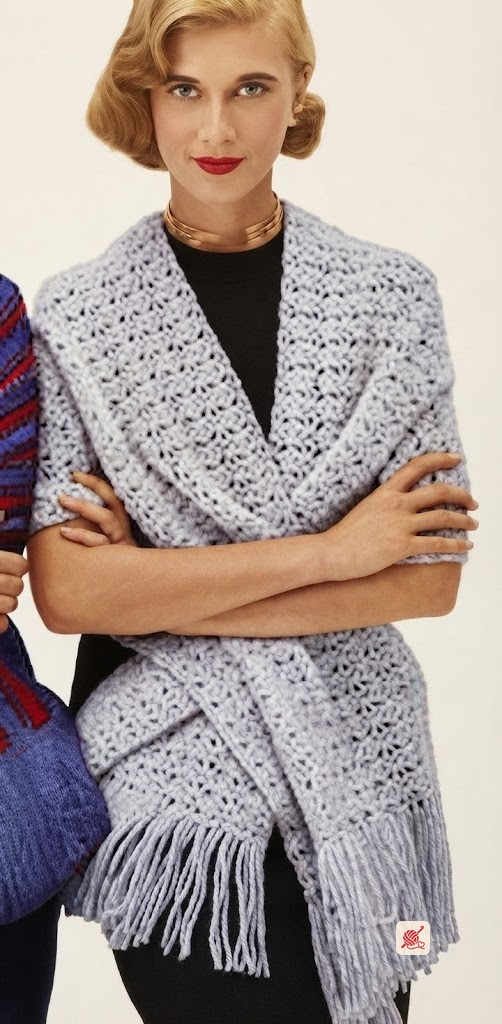Wilshire Shawl crochet pattern