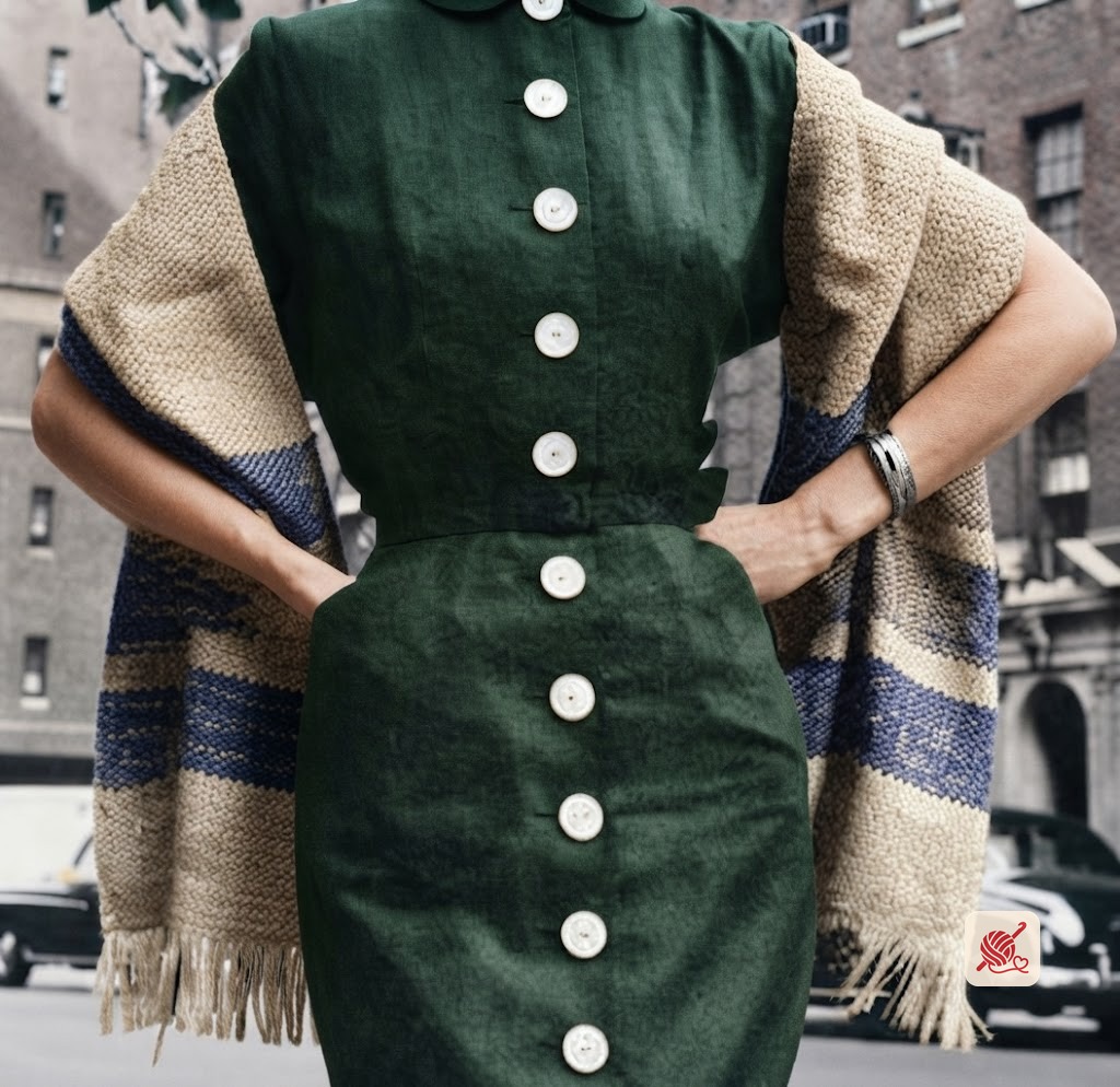 Woven Ribbon and Festive Stole Pattern