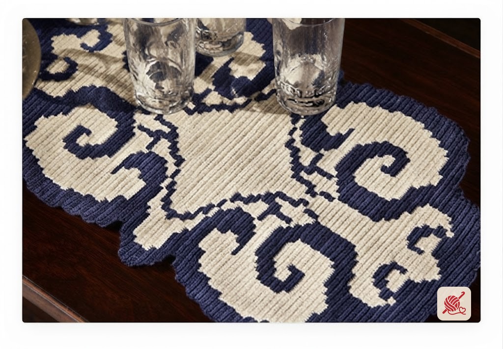 Butterfly Wings Runner Pattern #7421