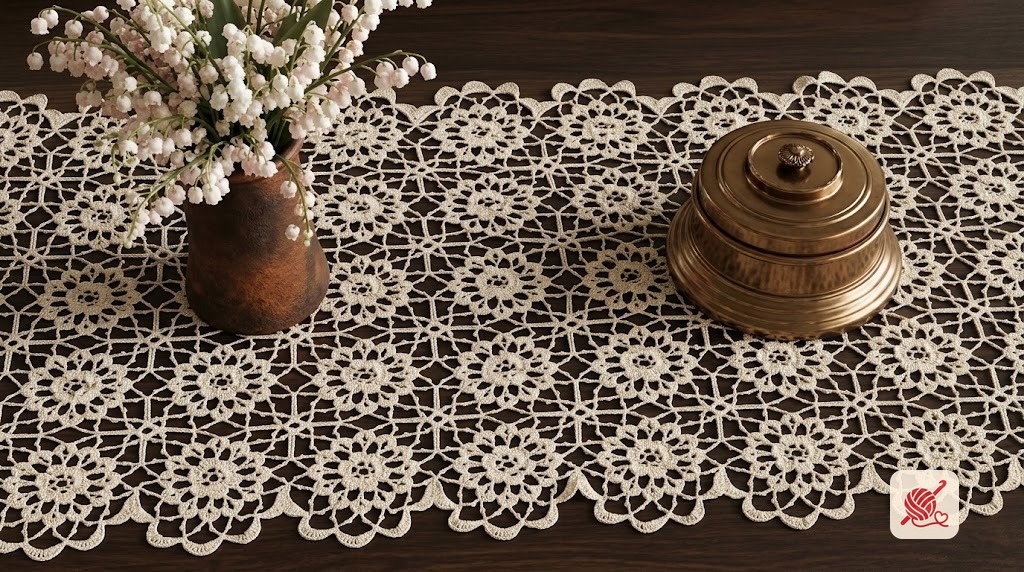 Flowerstrewn Runner Pattern #7577