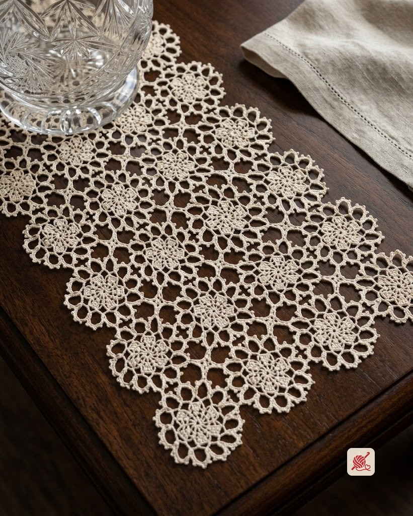 Lacy Runner Pattern #7717