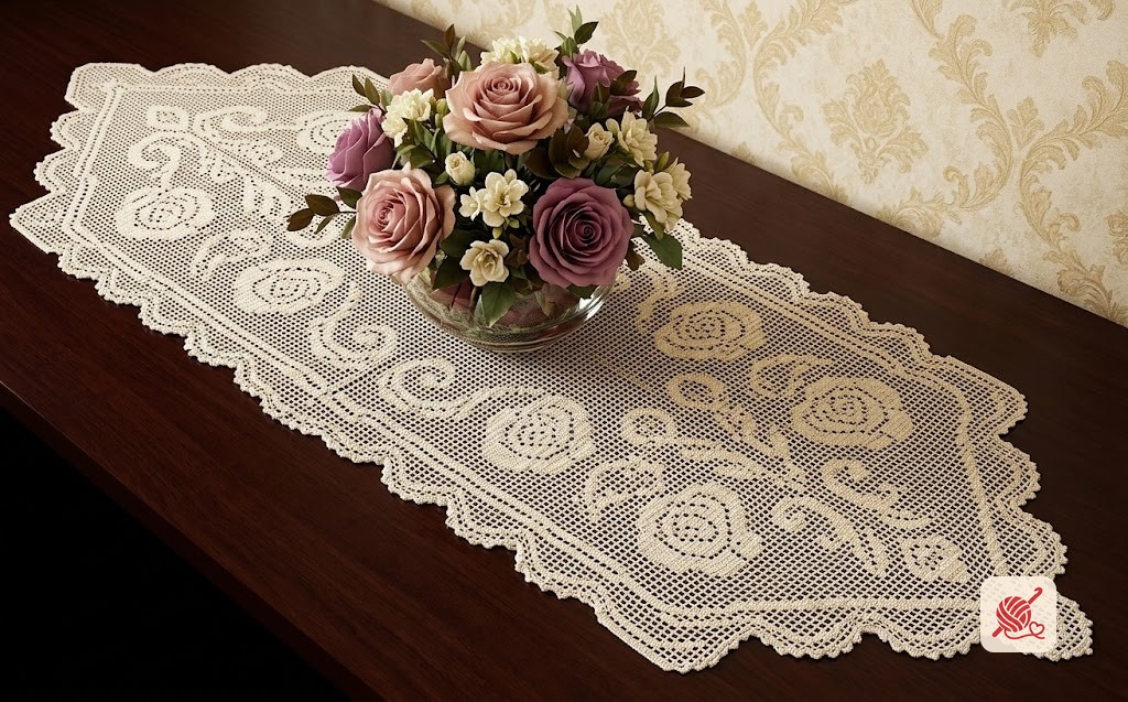 Mariposa Runner Pattern #7283