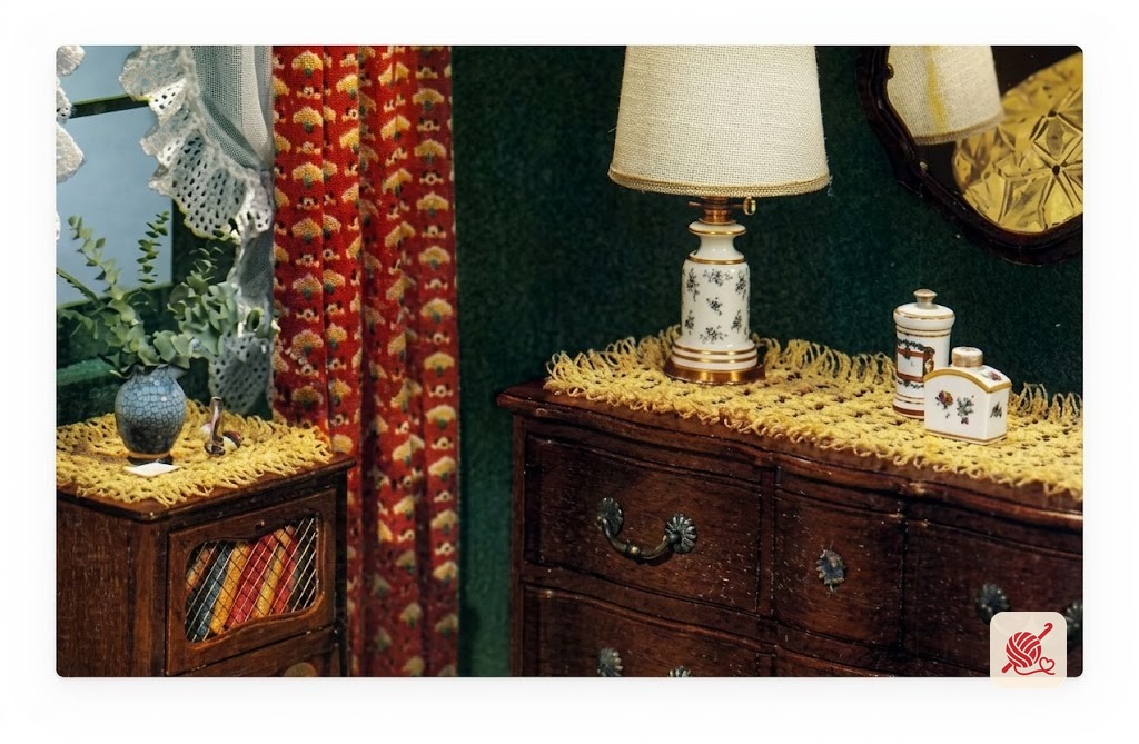 Pineapple Foam Runner & Night Table Doily Pattern #S-245