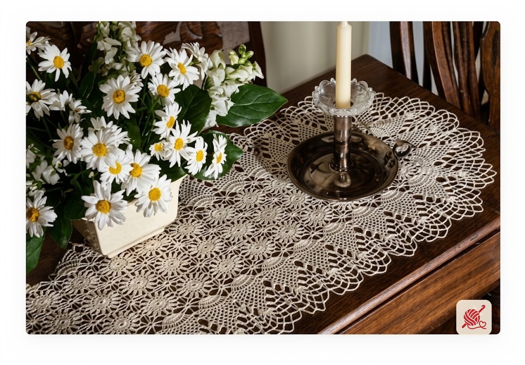 Pineapple Runner Pattern #7855