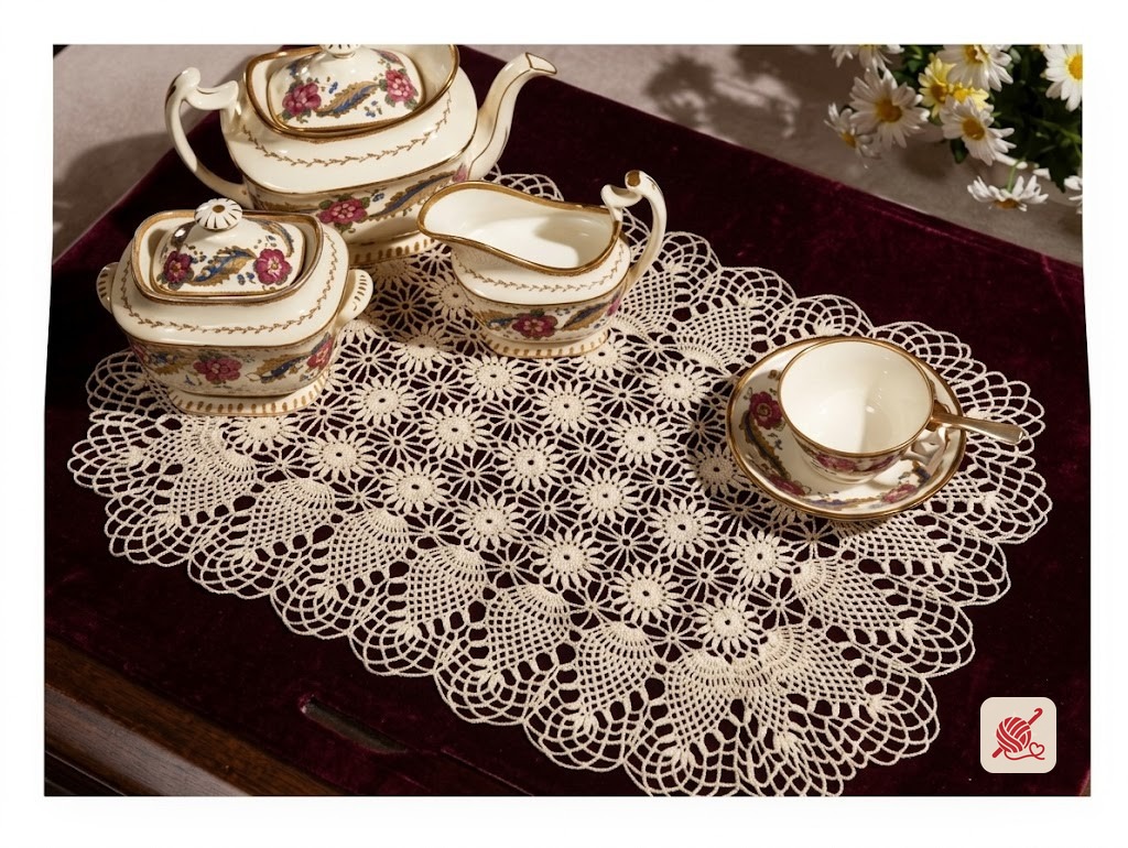 Pineapple Tray Mat Pattern #7853