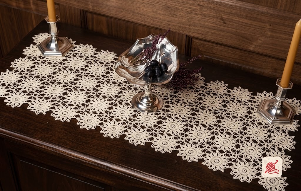 Snowflake Scarf Pattern #227