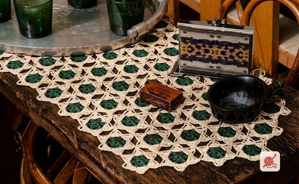 Two Tone Runner Pattern #3-49