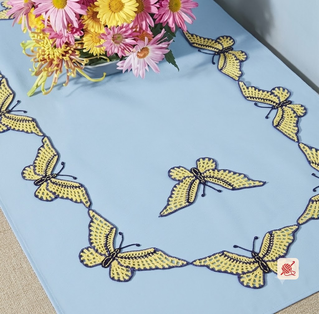 Butterfly Runner Pattern #S-37