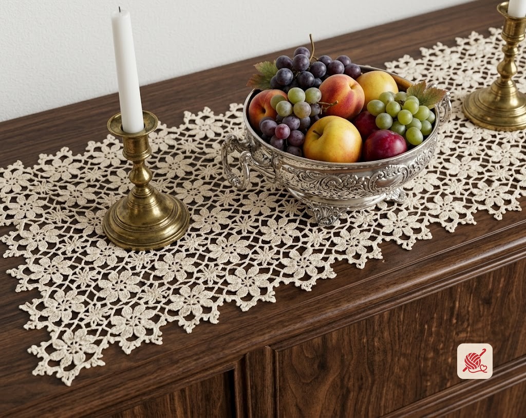 Daisy Shower Runner Pattern #7710