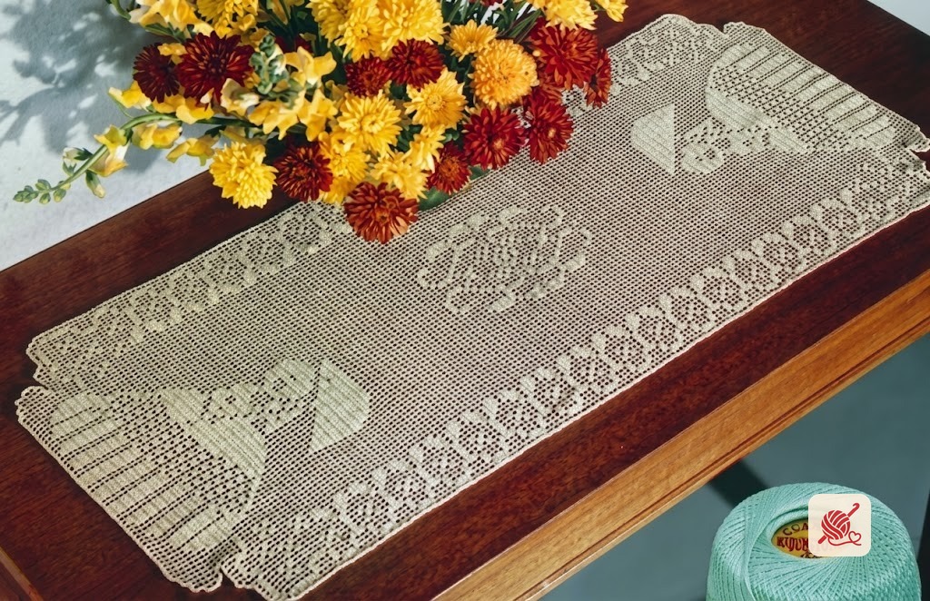 Garden Walk Chair Set & Runner Pattern #CL-259