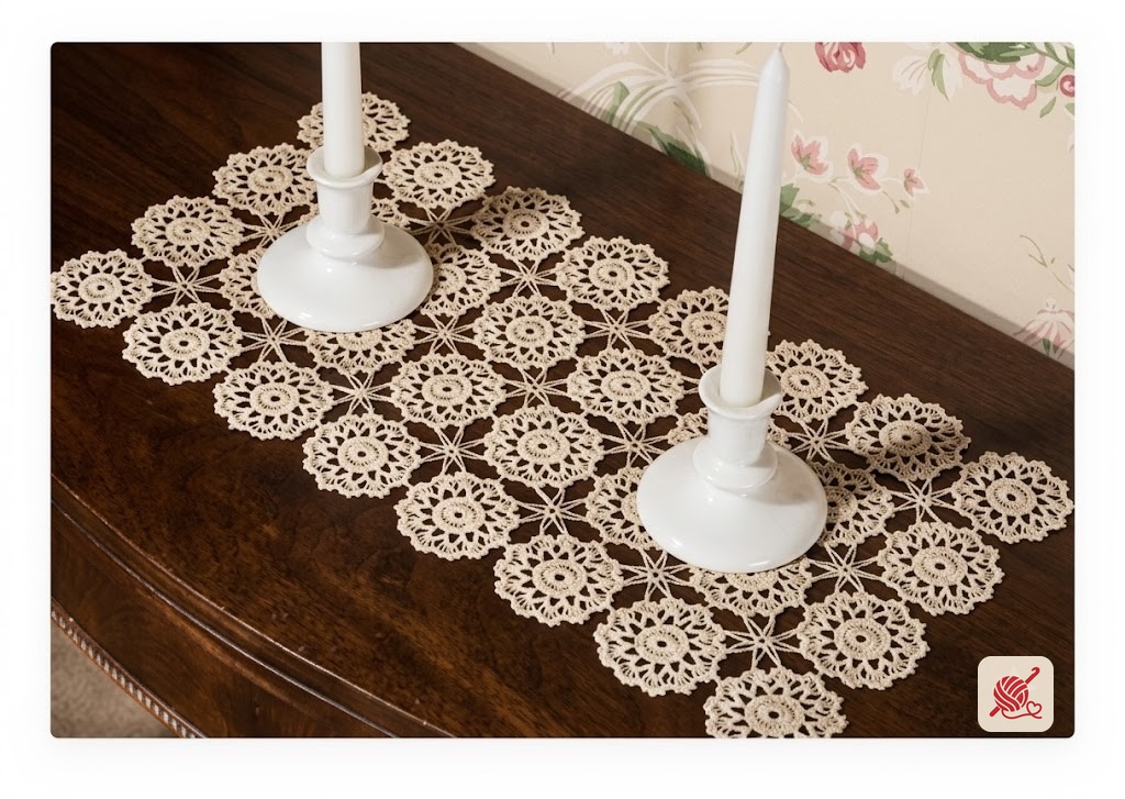 Magnolia Gardens Runner Pattern #7228