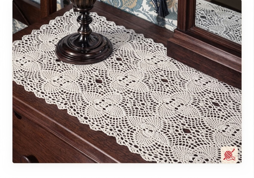 Pineapple Runner Pattern #7869