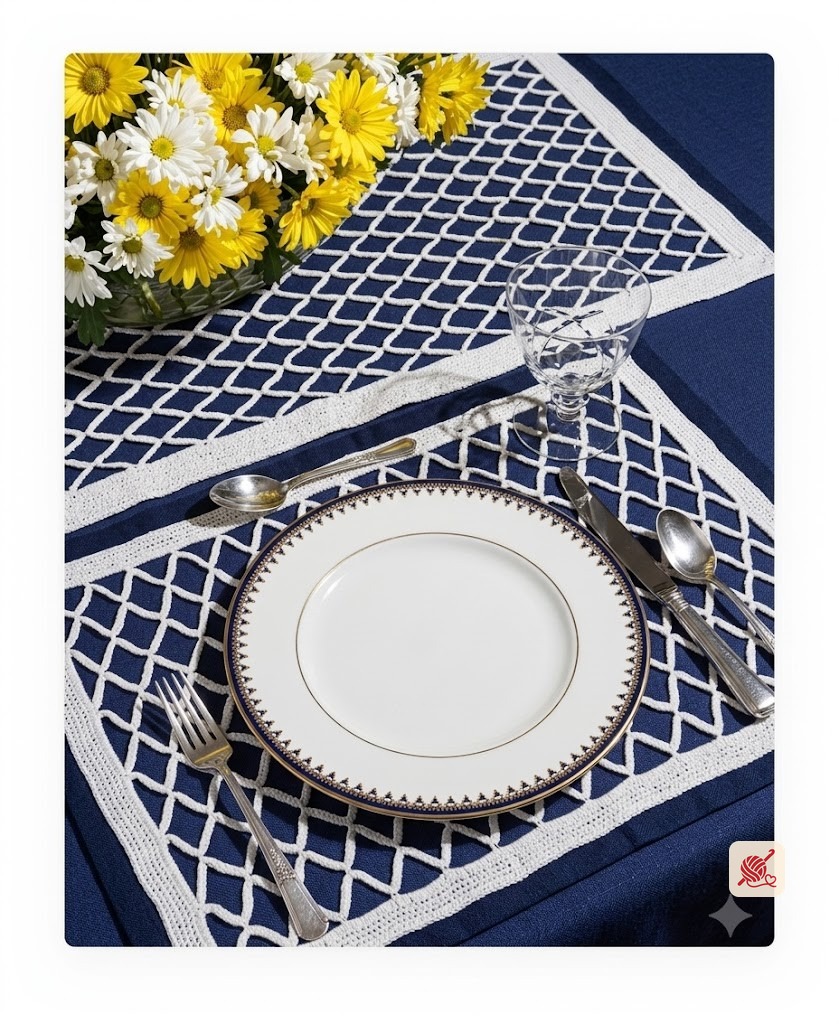 Placemats & Runner Pattern #7713