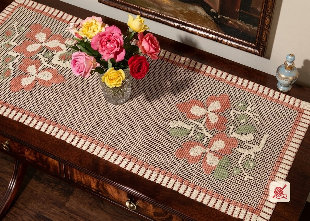 Sunshine and Shadows Runner Pattern #7281