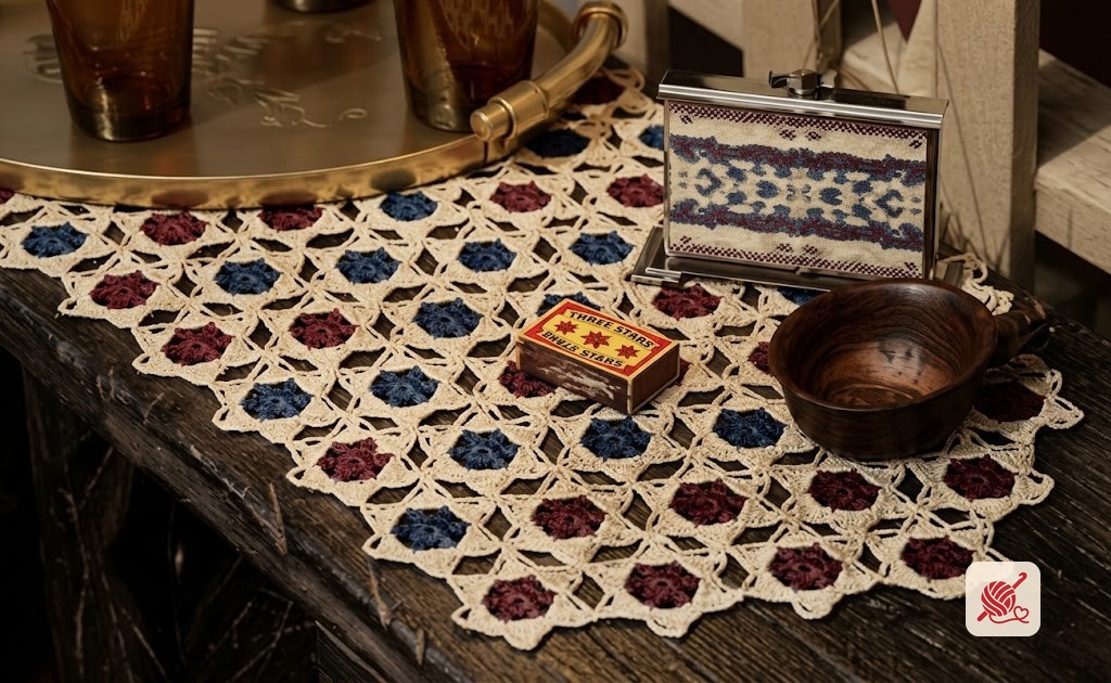 Two Tone Runner Pattern #3-49