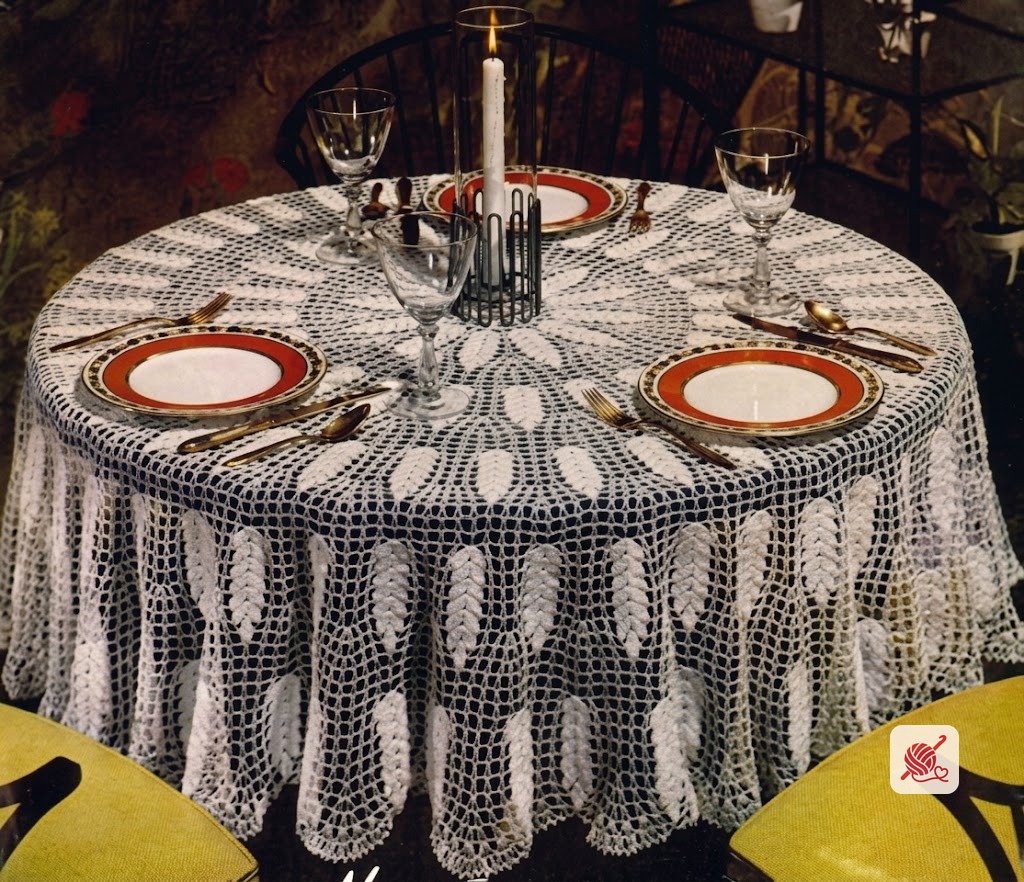 Oregon Modern Tablecloth Pattern
