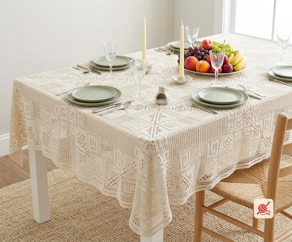 Penthouse Tablecloth Pattern #7334