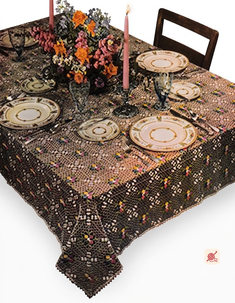 Sweet Springtime Tablecloth Pattern #7