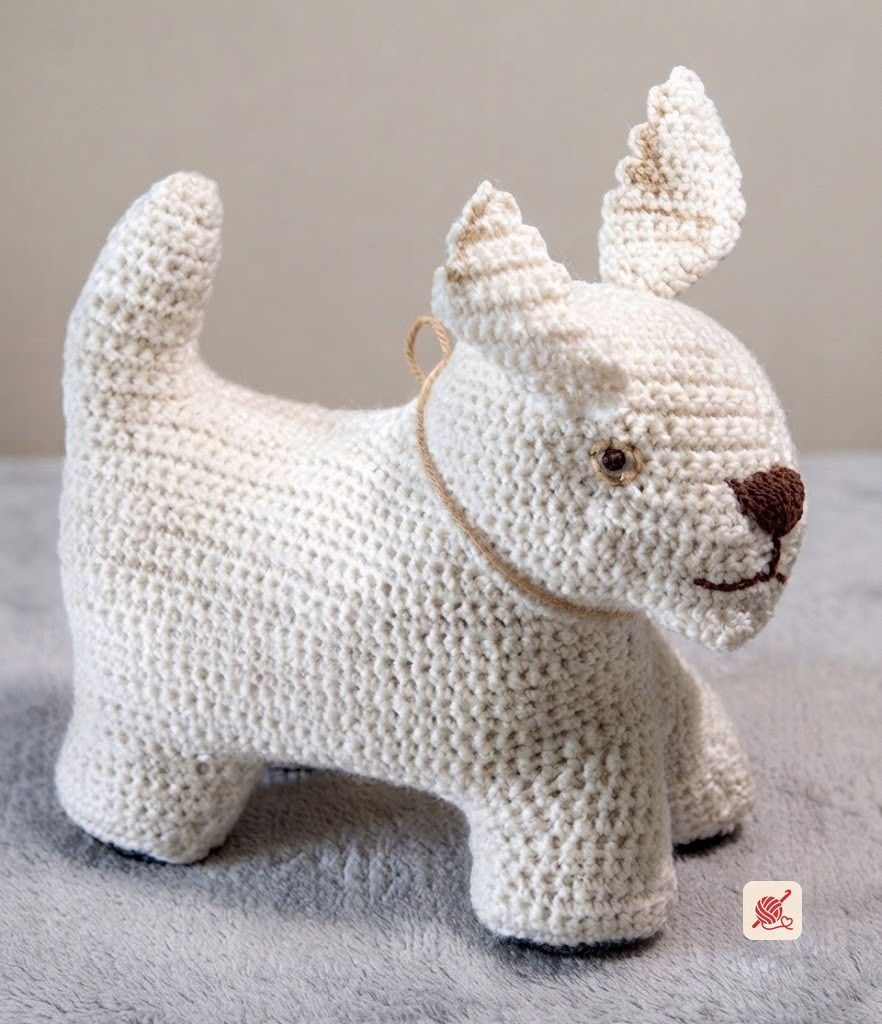 Crocheted Dog Pattern #608
