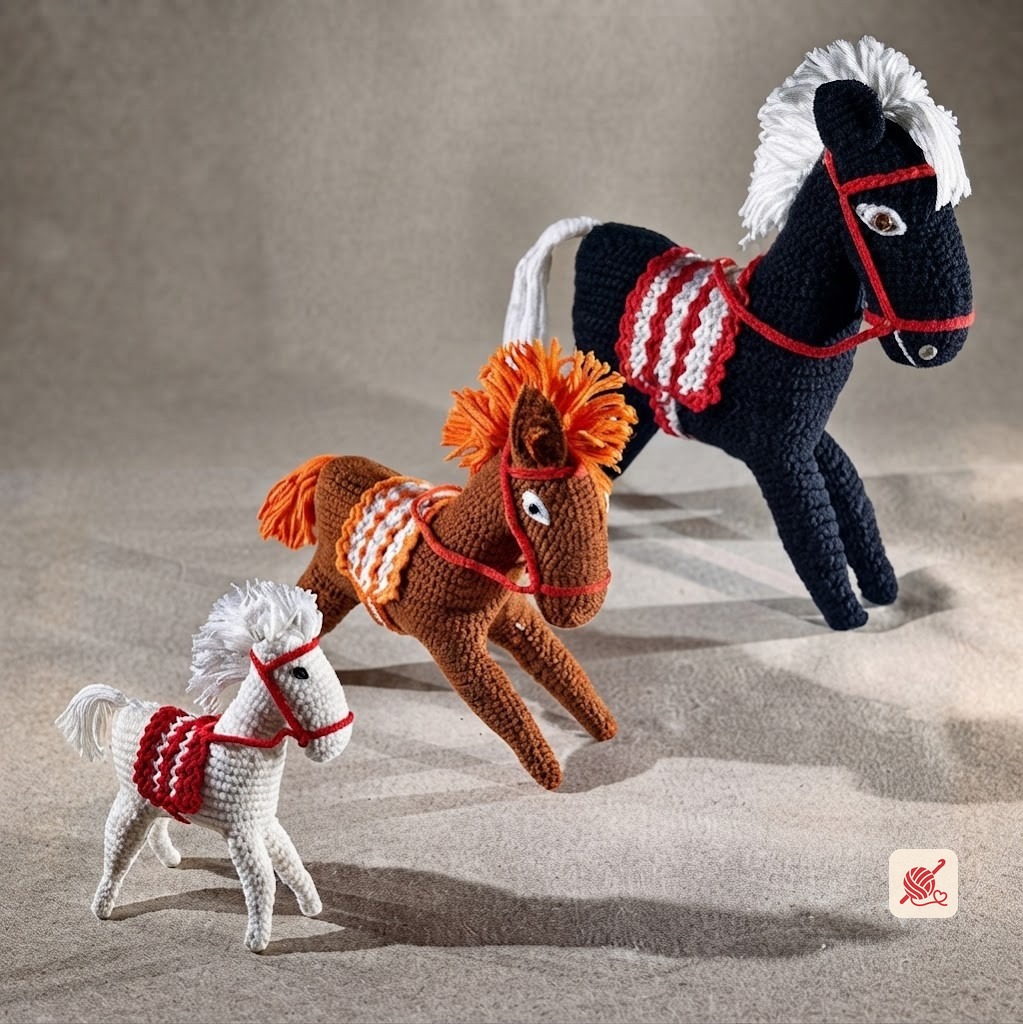 Crocheted Horses Pattern