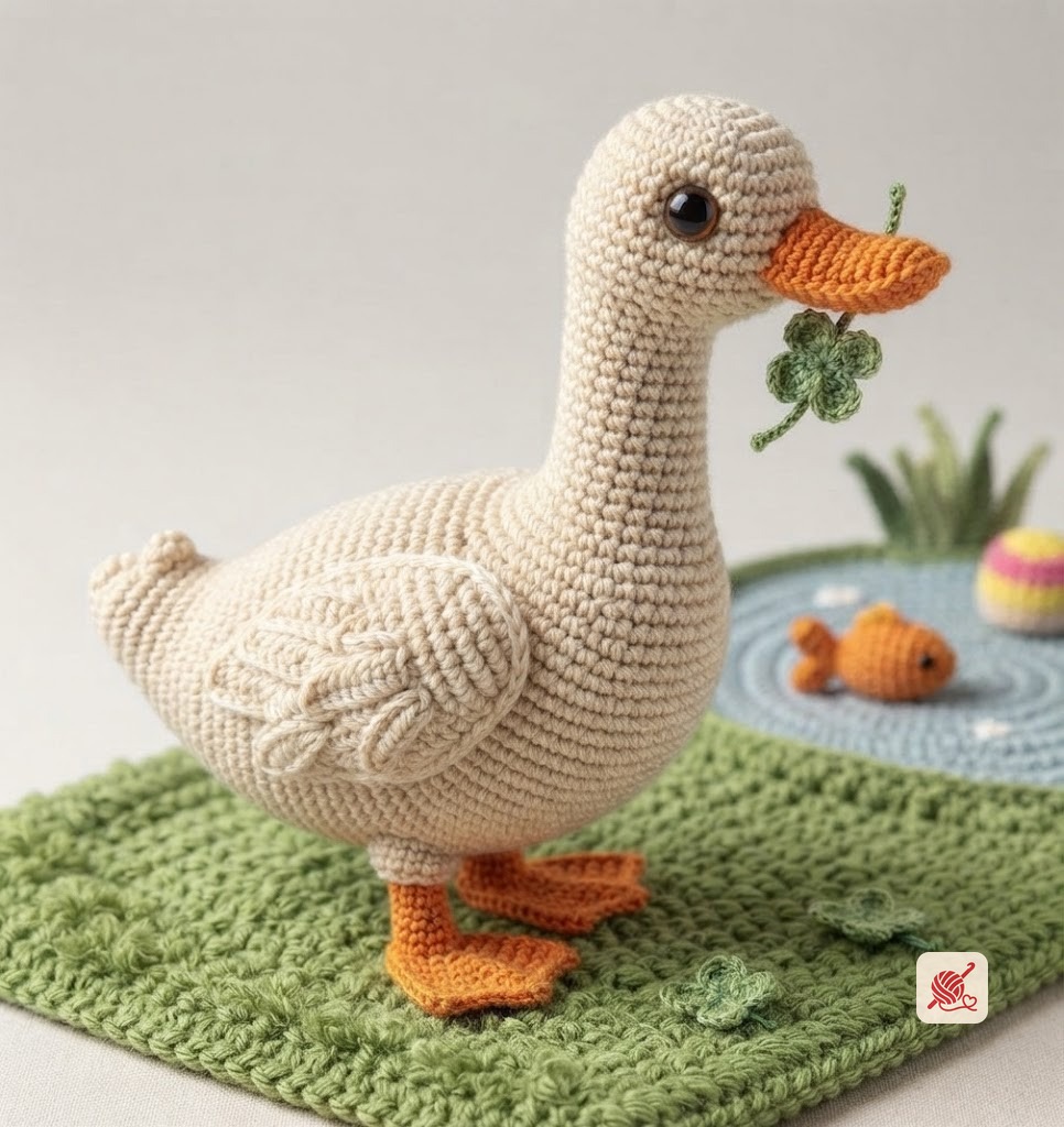 Louella Duck Stuffed Animal Pattern #PC-1509