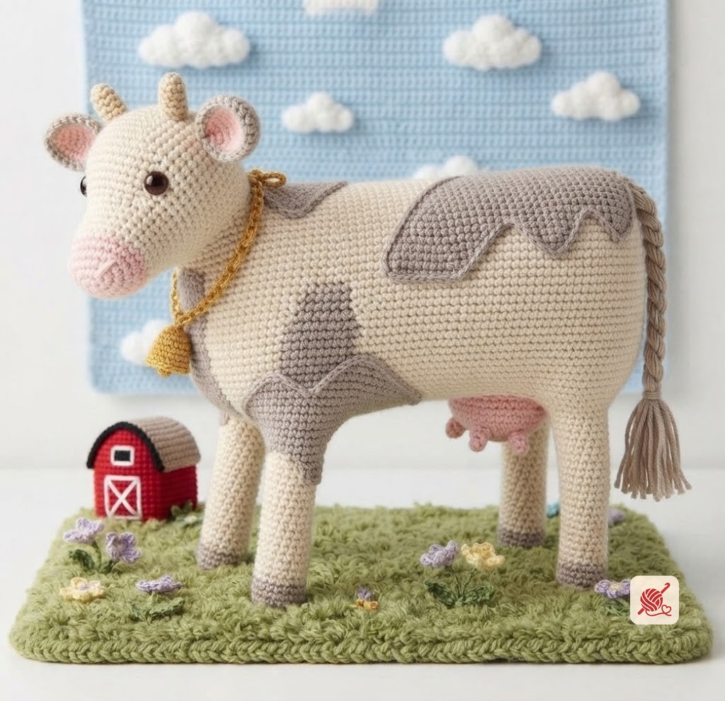 Martha Cow Stuffed Animal Pattern #PC-1505