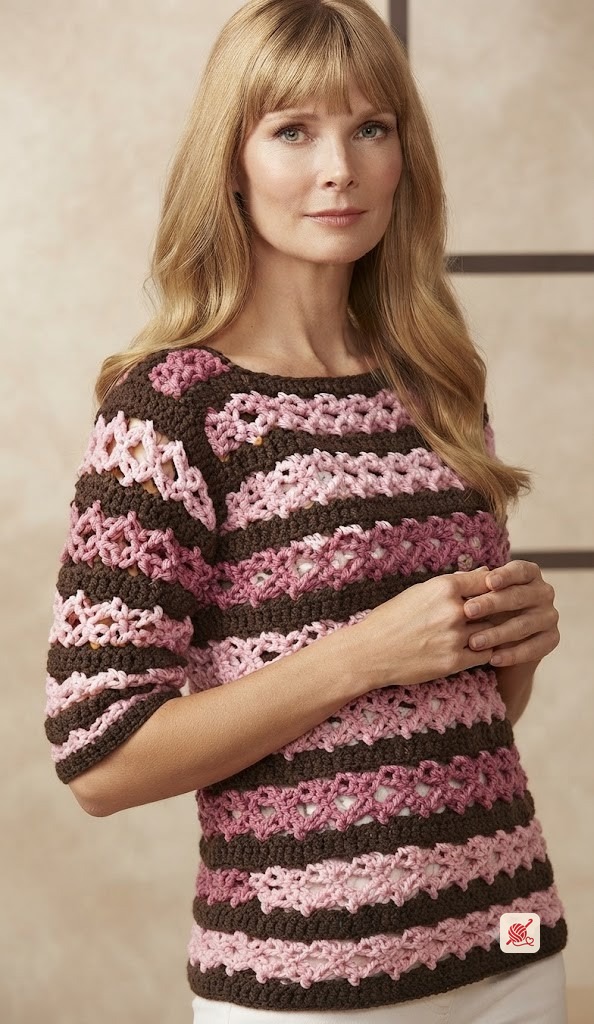 Lover's Knot Long Sleeve Pullover Pattern