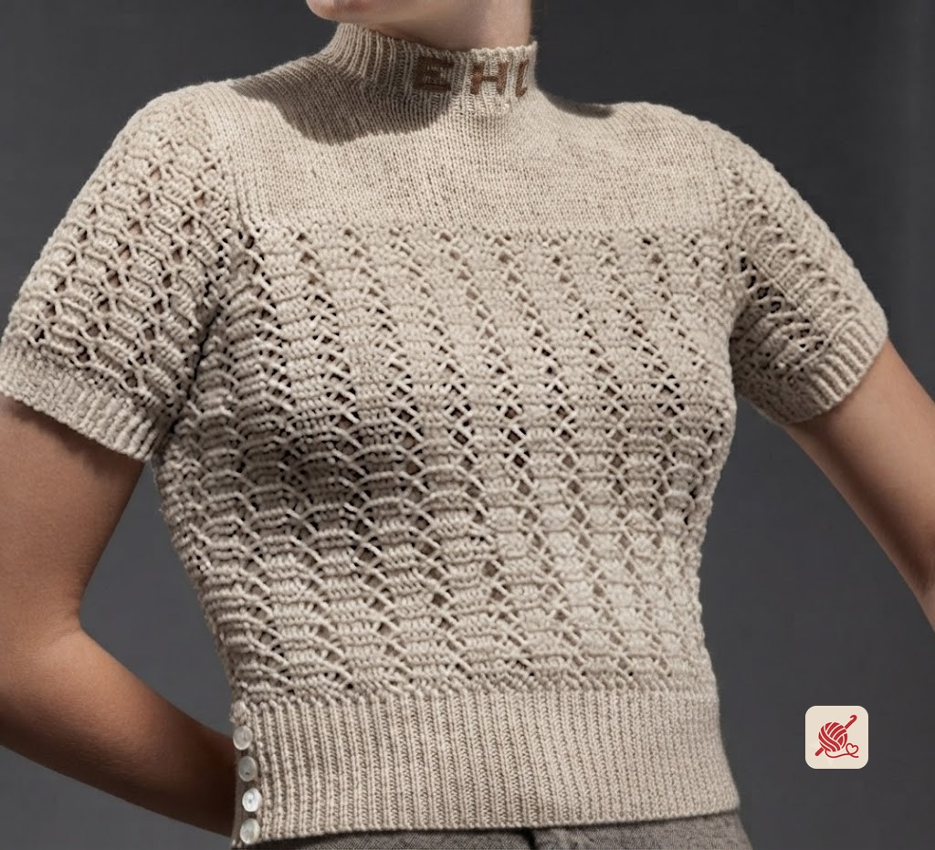Monogram Pullover Pattern #1064