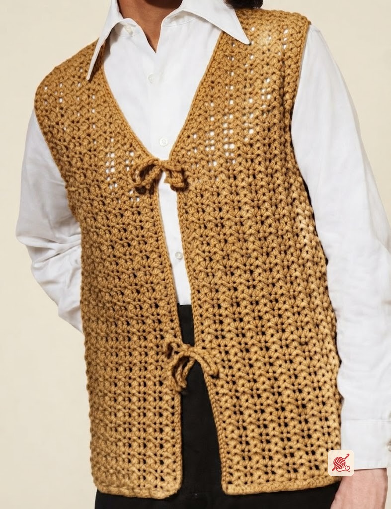Shell Stitch Vest Pattern